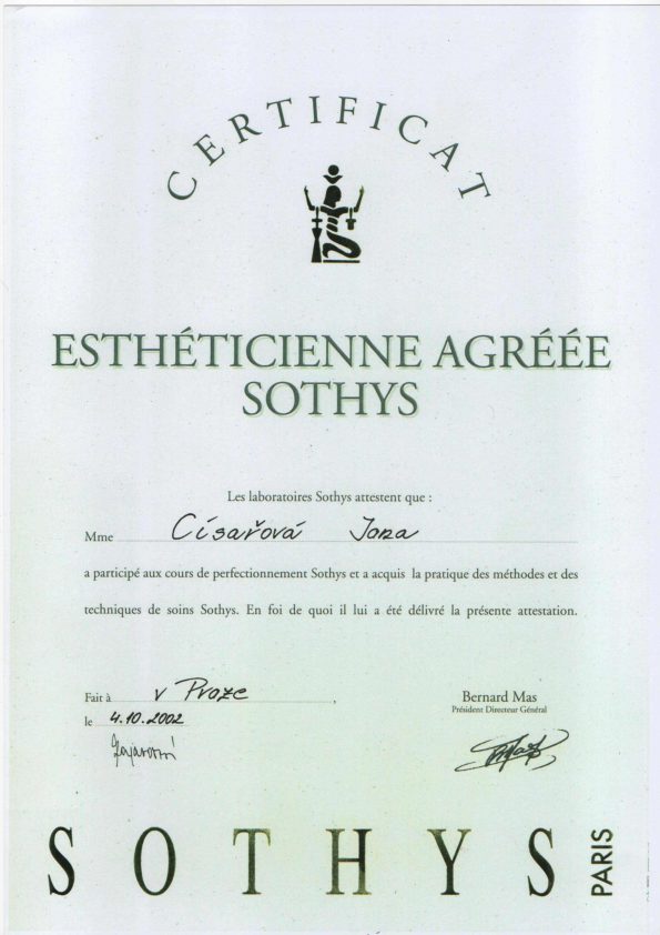 Certifikát 5