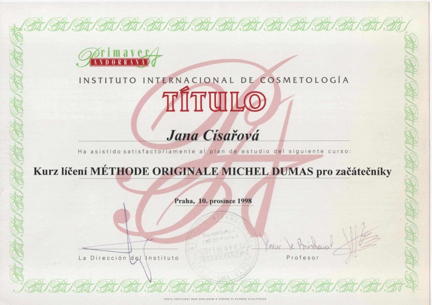 Certifikát 11