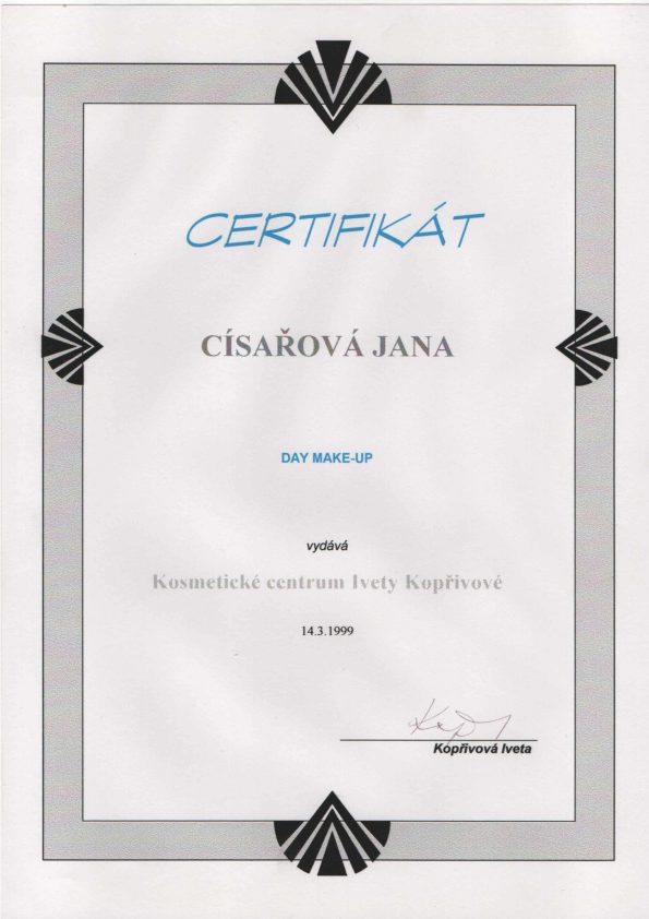 Certifikát 12